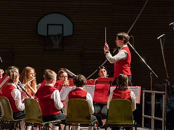 Impressionen vom Weihnachtskonzert in der Franz-Goebel-Halle in RödentalFoto: Vincent Kaibarta