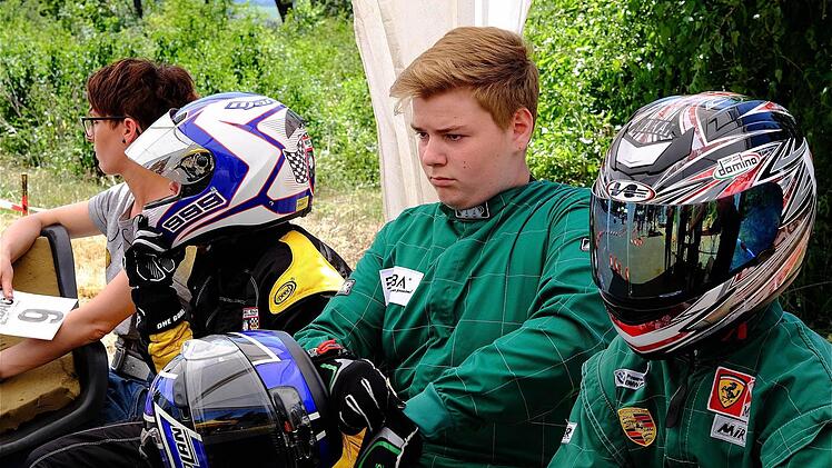 Johannes Kunder: "Ich war schon ein wenig aufgeregt am Start." Foto: Gerd Schaar