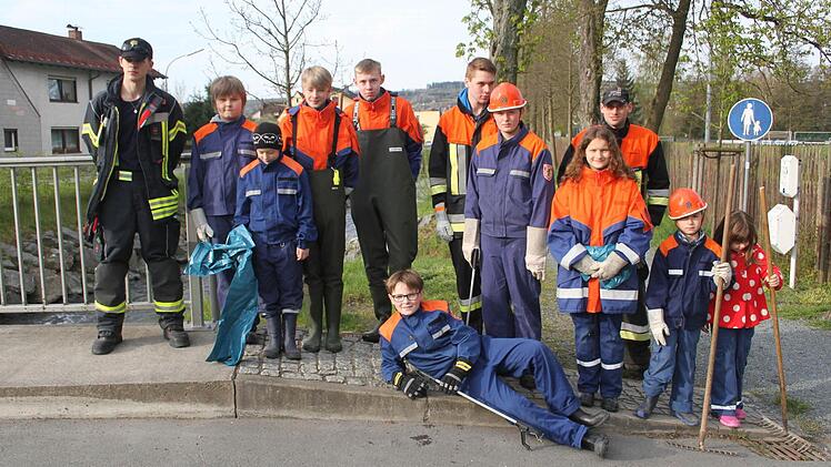 Die Jugend der Freiwilligen Feuerwehr Stadtsteinach ist wieder mit von der Partie.