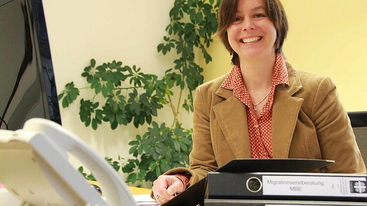 Anne Hilpert ist seit diesem Monat neue Geschäftsführerin des Caritasverband Bad Kissingen  Foto: Carmen Schmitt