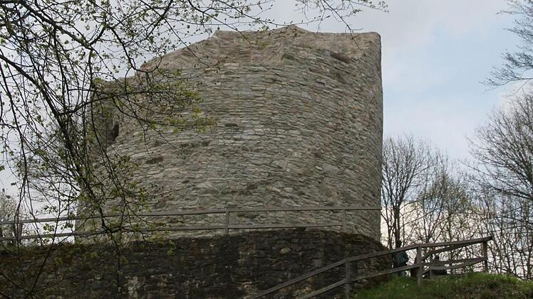 Die Burgruine Nordeck . Foto: Sonny Adam