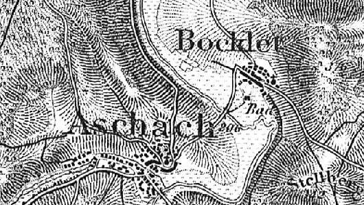 Aschach und Bad Bocklet im Jahr 1900