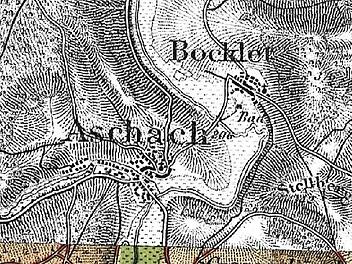 Aschach und Bad Bocklet im Jahr 1900