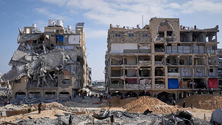 Nahostkonflikt - Grabungsarbeiten in Chan Junis