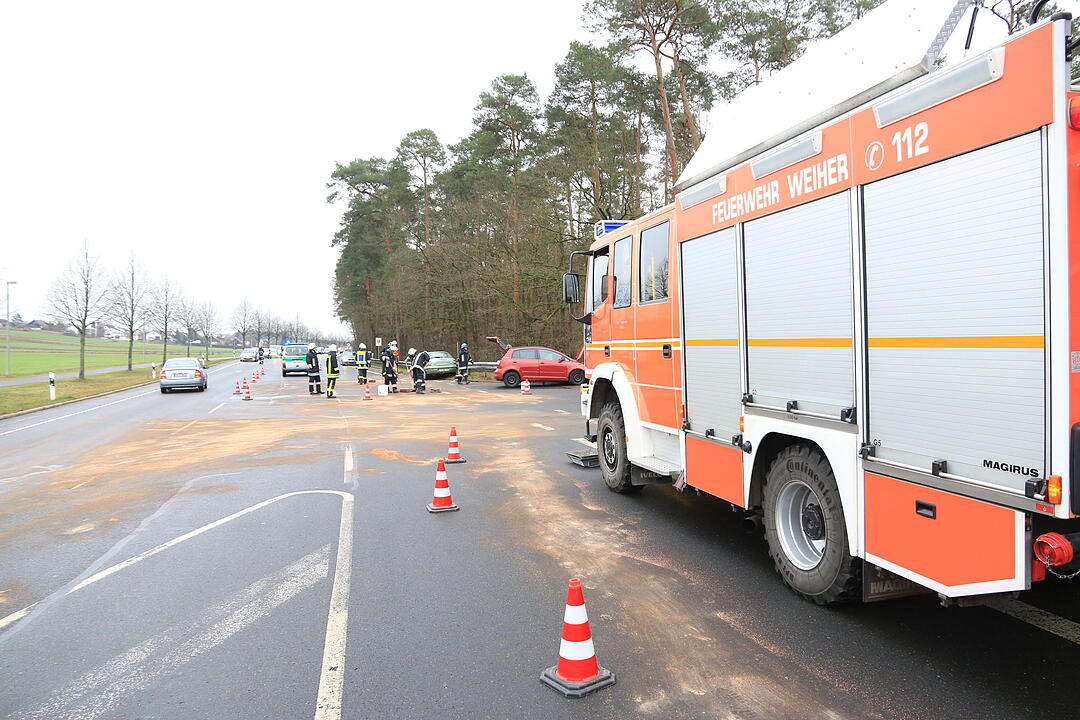 Unfall zwischen Weiher und Dormitz