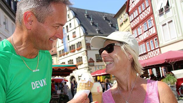 In Kitzingen bleibt's hei&szlig; &ndash; auch bei &bdquo;nur&ldquo; 33 Grad