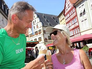 In Kitzingen bleibt's hei&szlig; &ndash; auch bei &bdquo;nur&ldquo; 33 Grad