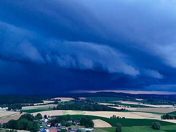 DWD: Aktuelle Gewitter-Warnung in Franken