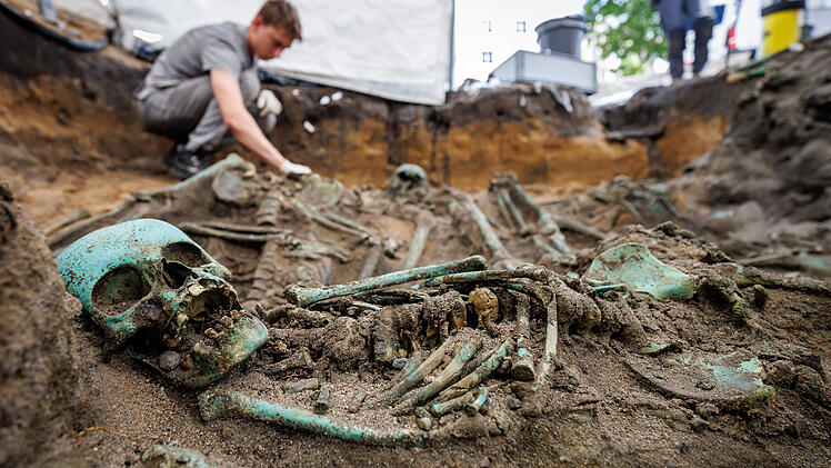 Pestfriedhof aus dem 17. Jahrhundert in Nürnberg