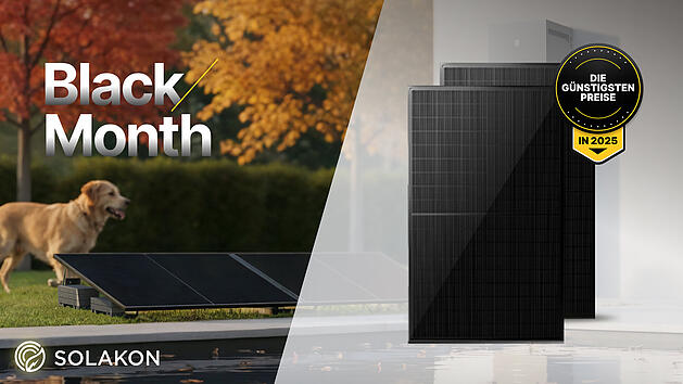 Solakon Balkonkraftwerk unter 200 €: Black Friday-Kracher schon jetzt