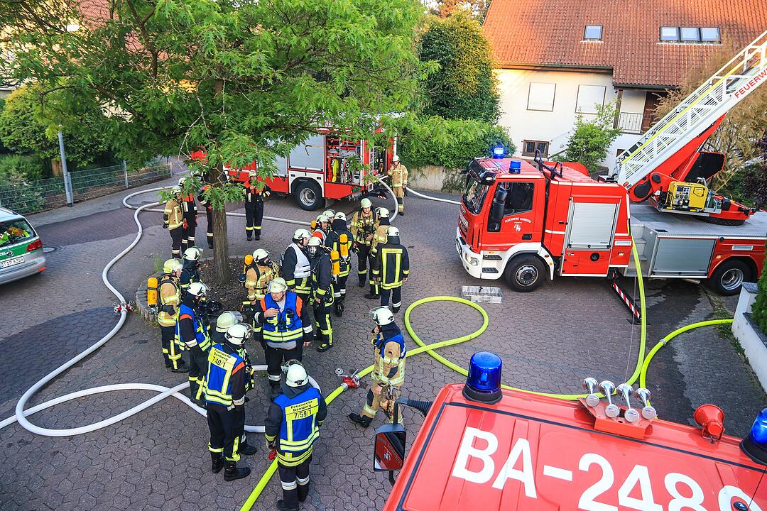 Brand in Bamberg am Pfingstmontag