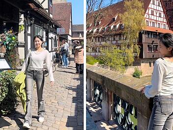 Koreanerin begeistert mit Franken-Ausflügen - das ist ihr Highlight