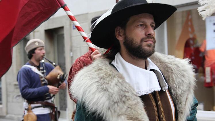 Historischer Festzug durch Kronach. Foto: Marco Meißner