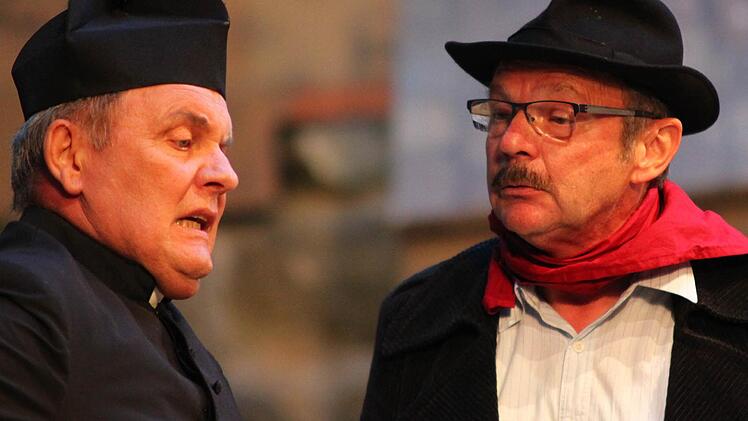Szene aus Don Camillo und seine Herde. Foto: Jürgen Gärtner