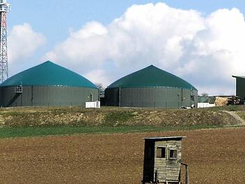 Eine Biogasanlage zur Verwertung von Reststoffen könnte möglicherweise auch in Ramsthal entstehen. Foto: Karlheinz Franz (Archiv)
