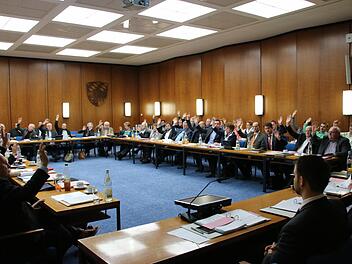 Im Frühjahr soll der Sitzungssaal des Landratsamtes umgebaut werden. Foto: Ralf Ruppert