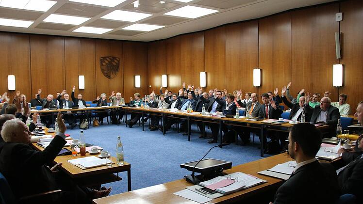 Im Frühjahr soll der Sitzungssaal des Landratsamtes umgebaut werden. Foto: Ralf Ruppert
