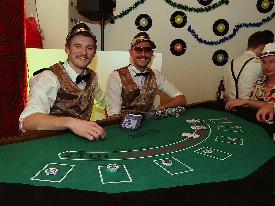 Casino Feeling im Sportheim