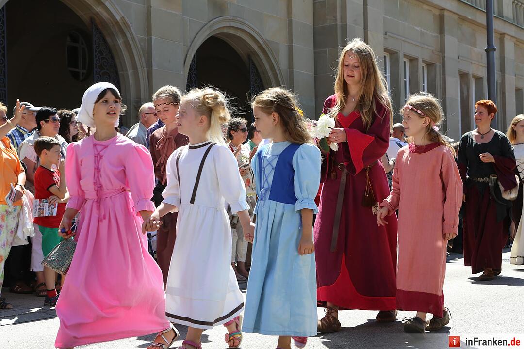 Rakoczyfest in Bad Kissingen mit Umzug; Foto: Barbara Herbst