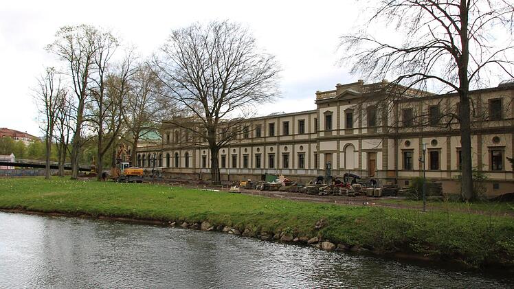 Eindrücke von der Baustelle Luitpoldbad. Foto: Ralf Ruppert