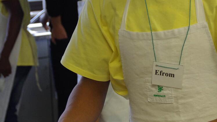 Unterricht für die unbegleiteten Jugendlichen. Foto: Marco Meißner