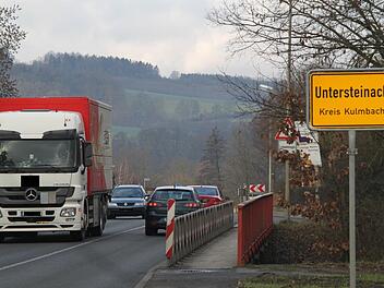 Mit dem Bau der Umgehung soll Untersteinach vom Durchgangsverkehr befreit werden. Im Frühjahr erfolgt der Startschuss für das 36 Millionen Euro teure Projekt. Foto: Jürgen Gärtner