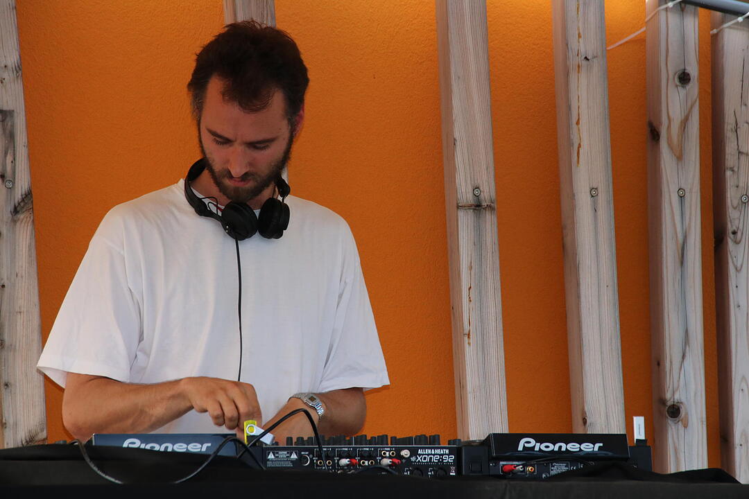 DJ-Session an der Seebühne