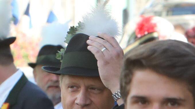 Frank Jungkunz ist heuer nicht nur Schützenmeister, sondern zeitgleich auch amtierender Schützenkönig.