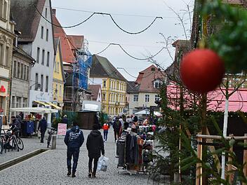 Ab Mittwoch ist Shoppen in Forchheim nicht mehr möglich. Foto: R. Heck