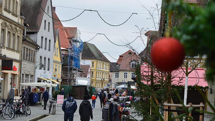 Ab Mittwoch ist Shoppen in Forchheim nicht mehr möglich. Foto: R. Heck