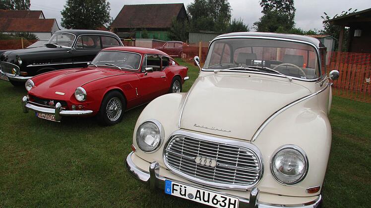 Auch von weit her kamen die Oldifans und genossen das Flair von Feldbuch. Foto: Sonja Adam