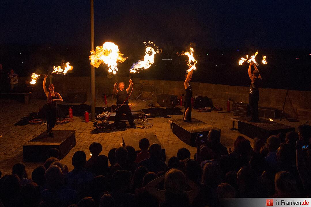 Burgfest auf der Kaiserburg in Nürnberg