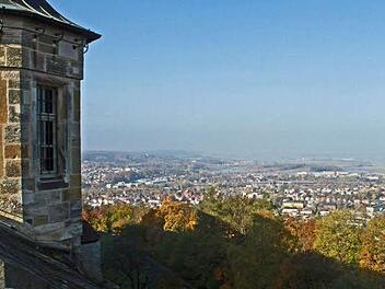 Blick von der Veste in den Landkreis. Foto: Jochen Berger