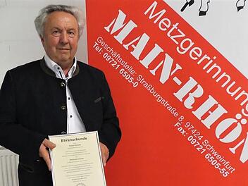 Der Bad Kissinger Metzgermeister Robert Schmitt (76) wurde im Juli von der Metzgerinnung Main-Rhön zum Ehrenobermeister ernannt.