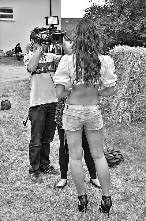 Presse Fotoshooting des Jungbauernkalenders 2013