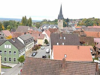 Blick auf Baunach  Foto: Rinklef