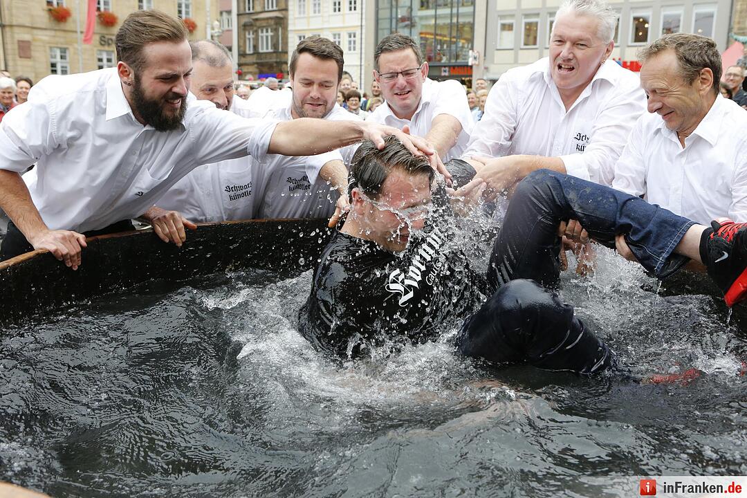 Gautschfeier 2015 der Mediengruppe Oberfranken in Bamberg