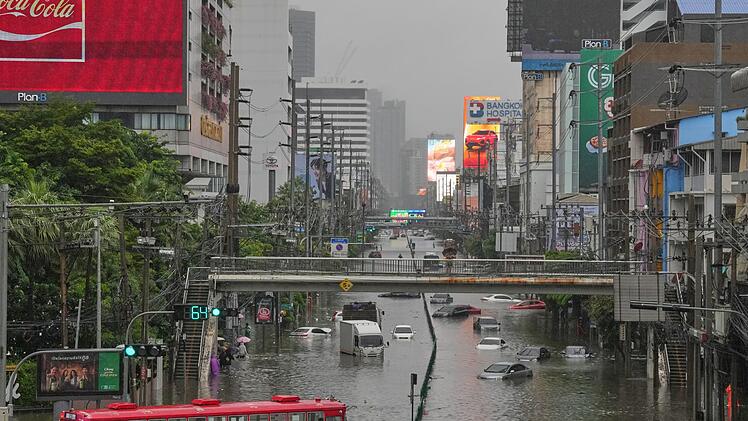 &Uuml;berschwemmungen in Thailand
