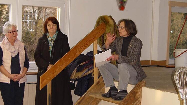 Vernissage von Mia Hochrein in Bad Brückenau. Foto: Brigitta Kempe-Wolf