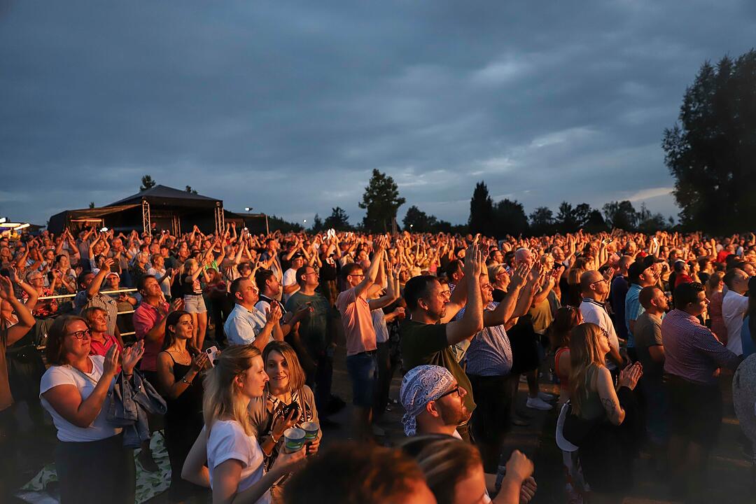 &Ouml;sterreichs Superstar sorgte f&uuml;r erstklassige Stimmung.