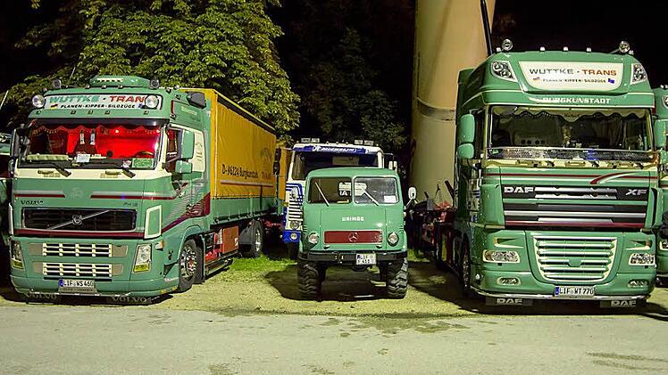 Impressionen vom Trucker-Festival in Lichtenfels Fotos: Albert Hochstätter