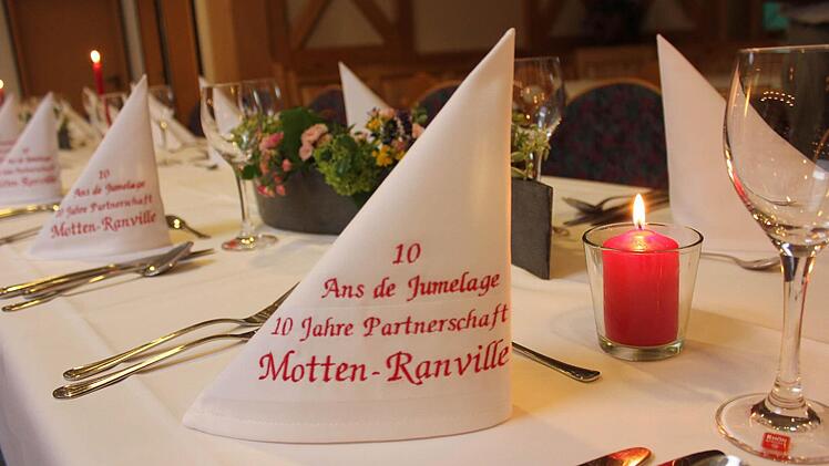 Partnerschafts-Jubiläum Motten-Ranville. Foto: Birgit Will