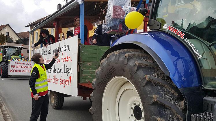 Faschingszug Königsfeld 2017 Foto: Christofzik