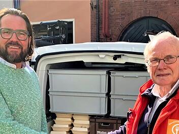 Das "Mahr's Bräu" in Bamberg hat seine Vorratskammer geleert und alles gekocht. Die fertigen Essen wurden an der Tafel in Bamberg verteilt. Grund ist der Coronavirus und die Schließung des Gasthauses. Foto: privat