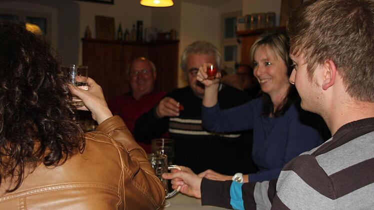 Ein Prosit aufs neue Amt.