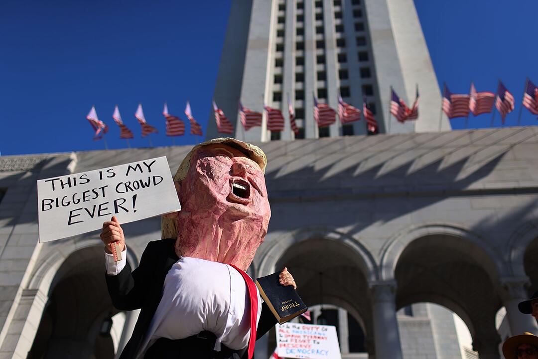 «No Kings» Demonstrationen - Los Angeles