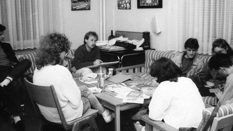Viele junge Familien waren unter den DDR-Übersiedlern, die von den Soldaten betreut wurden.