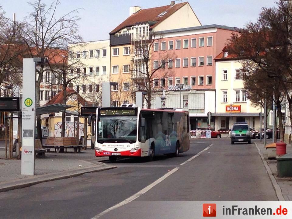 Bombendrohung: ZOB in Bamberg evakuiert