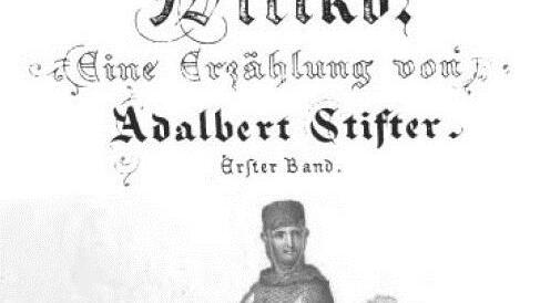 Titelblatt der Erstauflage des "Witiko".