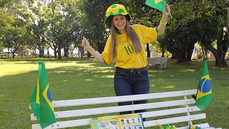 Schaeffler-Mitarbeiterin Gabriela Bury Pagiato ist Fußball-Fan